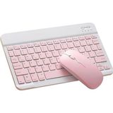 Uravas Store Mk-4 Kablosuz Ergonomik Apple-Android-Windows Manyetik Tablet Kılıf Uyumlu Klavye Mouse Kiti(Türkçe Q Klavye) (Pembe)