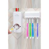 Uravas Store Mobee Otomatik Diş Macunu Sıkacağı ve 5 Adet Diş Fırçalığı