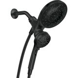 Uravas Store Moen Engage Magnetix Mat Siyah 2.5 Gpm Elde Taşınabilir/yağmur Duş Başlığı Manyetik Yerleştirme Sistemine Sahip 2'si 1 Arada Kombo, Çıkarılabilir El Spreyli Yağmur Duş Başlığı, 26009