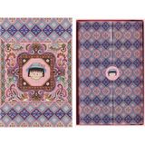 Uravas Store Moleskine Momoko Sakura'nın Lentiküler Optik Efektli Kapaklı Sınırlı Üretim Sakura Defteri, Hediye Kutusu, Sert Kapak, Çizgili, Büyük (12,7 cm x 21 Cm), Maruko Çiçek, 176 Sayfa