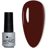 Uravas Store Momo Professional Kalıcı Oje K077 Kızıl Kahve 4 ml