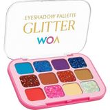 Uravas Store Mov 12’li Glitter Far Paleti No:02 – Yarı Mat & Işıltılı Renkler ile Yüksek Pigmentli & Kalıcı Göz Farı Paleti