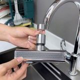 Uravas Store Mutfak ve Banyo Için 1080 Derece Dönebilen Robotik Musluk Başlığı - Çok Fonksiyonlu Şelale Akışlı Havalandırıcı, M22/M24 Uyumlu, Kolay Kurulumlu Tasarruf Başlığı