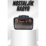 Uravas Store Müzik Kutusu Bluetooth Bağlantılı El Fenerli Nostaljik Tasarım Radyo