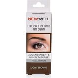 Uravas Store New Well Kaş ve Kirpik Boyası - Açık Kahverengi (65 G)