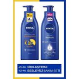 Uravas Store Nıvea Q10 Sıkılaştırıcı Vücut Sütü 400 ml & Vücut Sütü Besleyici 400ML