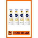 Uravas Store Nıvea Sıkılaştırıcı Vücut Losyonu 250 ml X4 Adet Q10,VITAMIN C,48 Saat Nemlendirme,10 Günde Sıkılaş