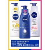 Uravas Store Nıvea Vücut Losyonu Değerli Yağlar,kiraz Çiçeği ve Jojoba Yağı 400ML&Q10 Sıkılaştırıcı & Vücut Sütü 400ML