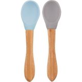 Uravas Store Oioi Basıcs Mama Kaşığı Mineral Blue/powder Grey