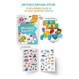 Uravas Store Okyanus Boyama Kitabı - Oyun Hamurlu - 3 Yaş +