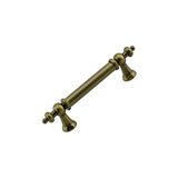 Uravas Store Osmanlı (96 mm - 9.6 Cm) Antik Sarı Metal Mobilya Mutfak Çekmece Dolap Dolabı Kulbu Kulpu Kulpları