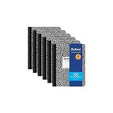 Uravas Store Oxford Kompozisyon Not Defterleri, Okul Malzemeleri, Okul Için Not Defterleri, Okul ve Ofis Için Compbook Defteri, Dergi, Kolej Kağıdı, 24,5 x 19,8 Cm, 100 Yaprak, Siyah, 6 Adet (63767)