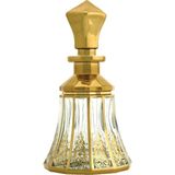 Uravas Store Parfüm Esans Cam Şişesi Gold Boş Esans Cam Şişesi Dekorotif Vitrin Şişesi 150 Ml. X003-150ML-2