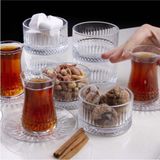 Uravas Store Pasabahce Elysia Çay Takımı ve Çerezlik Tatlı Sunum Seti 6 Kişilik 869541398AYBABASTORE