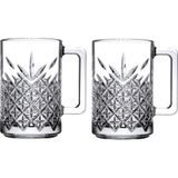 Uravas Store Paşabahçe Timeless Fincan/kupa 310 cc T Damla Logo (K) 2'li Kutudadır
