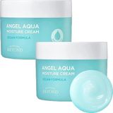 Uravas Store Passıon & Beyond Angel Aqua Moisture Cream Nemlendirici Yatıştırıcı Krem Seti Hyaluronik Asit Panthenol 2X150 ml