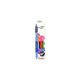Uravas Store Pentel 1.0 mm Yağ Bazlı Mekanizmalı Roller Kalem - Izee - 4'lü Blister (A-B-C-D)