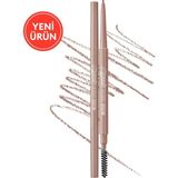 Uravas Store Perıpera Ultra Ince Uçlu, Doğal Görünüm Veren Kaş Kalemi Speedy Skinny Brow (10 Peony Taupe)
