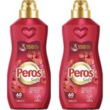 Uravas Store Peros 2li-Konsantre Yumuşatıcı Amber Çiçeği & Sandal 1440 ml x 2 Adet