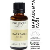 Uravas Store Polente Natural - Makademya Cevizi Yağı - Soğuk Sıkım (30 Ml)