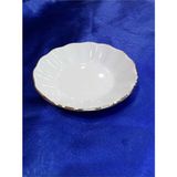 Uravas Store Porland 6'lı Yaldızlı Porselen Çay Tabağı Porlandyaldızlıcaytabak