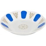 Uravas Store Porland Porselen Mavi Kahveci Çay Tabağı 6 Adet Çay Tabak 7377377377377