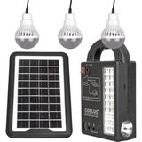 Uravas Store Powermaster GD-999 Lamba + Powerbank + Işıldak Solar Aydınlatma Seti