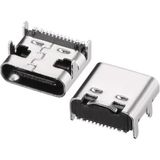 Uravas Store Powermaster IC-266B-4 Type-C Dişi Şase Konnektör - USB 3.1 16 Pin Hızlı Şarj Destekli Soketi