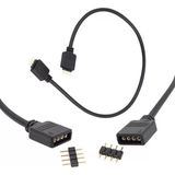 Uravas Store Powermaster Rgb LED Bağlantı Erkek-Dişi Jumperlı 4 Pin Kablo