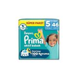 Uravas Store Prima Aktif Bebek Süper Paket 5 Beden 46 Adet