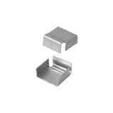 Uravas Store Prime Line MP7794 – 50 Dağıtıcı Clips, 5/8 In. Bars, Kabartmalı Alüminyum, Değirmen Finish, 50 Adet