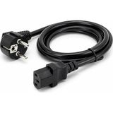 Uravas Store Primex PX-P430 3 Metre Lüks Power Kablosu, 3x1.5mm Kalın Full Bakır Psu Güç Kablosu, Pc Power Supply Monitör Mining Sistemleri Için Siyah Enerji Kablosu (3 Metre)