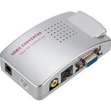 Uravas Store Primex SL-AV201 VGA To Video Çevirici, Analog To Rca Composite ve S-Video Görüntü Dönüştürücü, Pc Notebook VGA Çıkışını Tv Projeksiyon Av Video Girişine Aktarma Adaptör, Vgato Av Video Converter