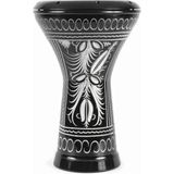 Uravas Store Profesyonel Mısır Darbuka Percussion Oryantel Koyuculu Kılıf ve Alyan Ayarlama Anahtarlı Darbuka (Erzincan Işlemeli)