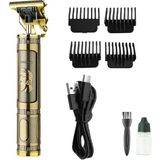 Uravas Store PS-033 Çelik Kasa Profesyonel T-Bıçak Saç Sakal Ense ve Çizim Tıraş Makinesi