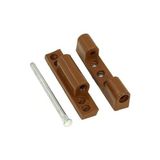 Uravas Store Pvc Pencere Menteşesi, Kahverengi, 74MM, Pimapen Uyumlu