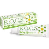 Uravas Store R.o.c.s. Baby 0-3 Yaş Papatya Özlü Florürsüz Bebek Diş Macunu (1 x 45 G)