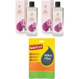 Uravas Store Rebul Bouquet Kolonya, 2 x 250ML, Koroplast Çok Amaçlı Mikrofiber Bez Hediyeli