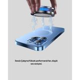 Uravas Store Rgb LED Telefon Soğutucu Fan Yüksek Hızlı Soğutma Oyuncu Cooler Yeni Nesil