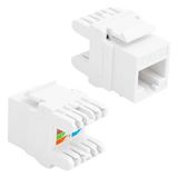 Uravas Store RJ45 Cat6 Şase 180 Derece Keystone Jack