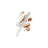 Uravas Store Rösle Basic Line Ekmek Bıçağı 13716-20 cm Tırtıklı Kenarlı Yüksek Kaliteli Ekmek Kesme Bıçağı, 18/10 Paslanmaz Çelik, Ergonomik Sap, Ekmek, Rulo ve Baget Için Keskin Mutfak Bıçağı
