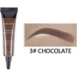 Uravas Store Ruby Face Kaş Boyası & Kaş Fırçası - Kesik Uçlu #03 Chocolate