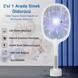 Uravas Store Şarjlı 300V 5 Katmanlı Uv Işıklı Elektrikli Sivrisinek ve Sinek Öldürücü Makine - Süpermarket