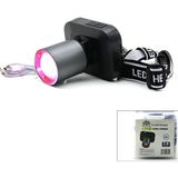 Uravas Store Şarjlı 50W Kafa Lambası Fener 1 LED USB - Type-C Dijital Kademe Işık Ayarı - Flaşör