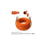Uravas Store Seyyar 25 Metre Uzatma Kablosu Ttr Cca Telli 3x2.5 mm Elektrik Kablo Kontrol Kalem Dişi Erkek Fiş
