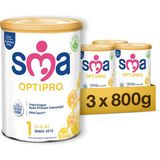 Uravas Store Sma Optipro 1 Bebek Sütü (0-6 Ay, 800 G x 3 Adet)