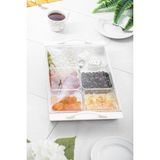 Uravas Store Soft Beyaz Akrilik Saray Kahvaltılık Seti