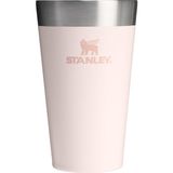 Uravas Store Stanley Adventure Stacking Pint Vakumlu Soğuk Içecek Bardağı, Pembe, 0.47 Litre