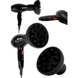 Uravas Store Steiner Alman 3600 Watt Professional Saç Kurutma Makinesi Ac Motor Fön Makinesi + Difüzör + 2 Adet Başlık