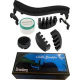 Uravas Store Stromberg Keman Yastığı 4/4-3/4 + Reçine + Susturucu Keman Için Uyumlu